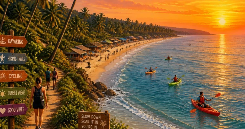 Adventure Activities in Mandrem: Kayaking, Hiking & More